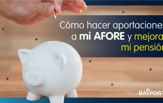 como hacer aportaciones a mi afore