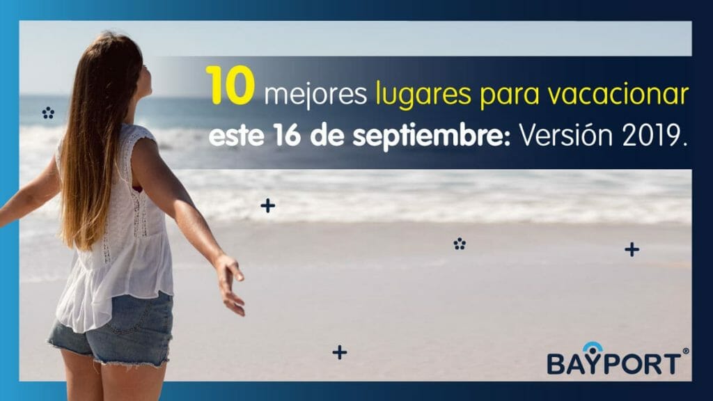 10 Mejores Lugares Para Vacacionar Este 16 de Septiembre: Versión 2020.